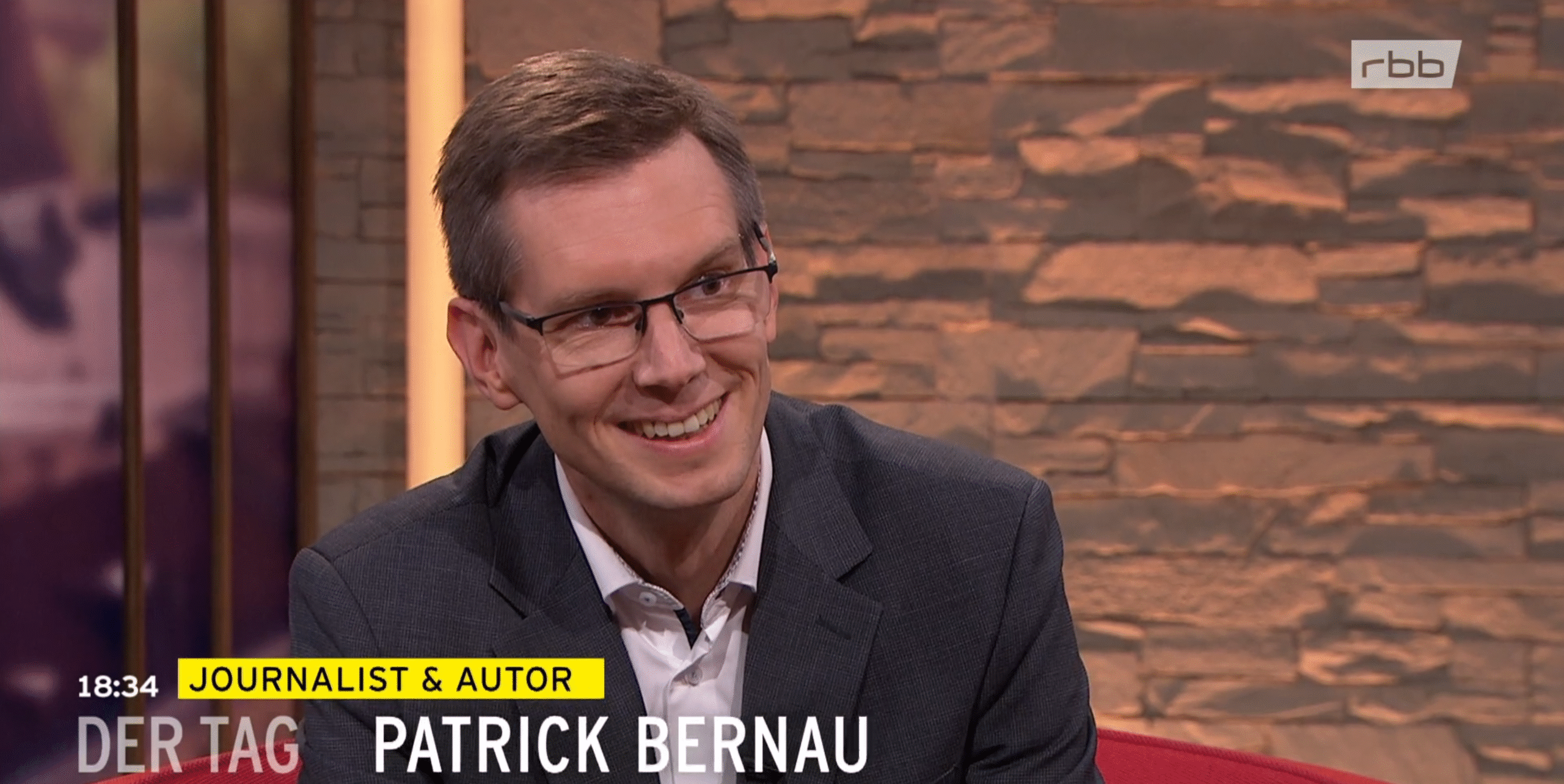 Patrick Bernau in RBB Der Tag